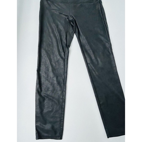 Sincerely Jules Bandier‎ The Meadow Legging Black Shiny Athletic Wear Pant XL - Picture 3 of 10
